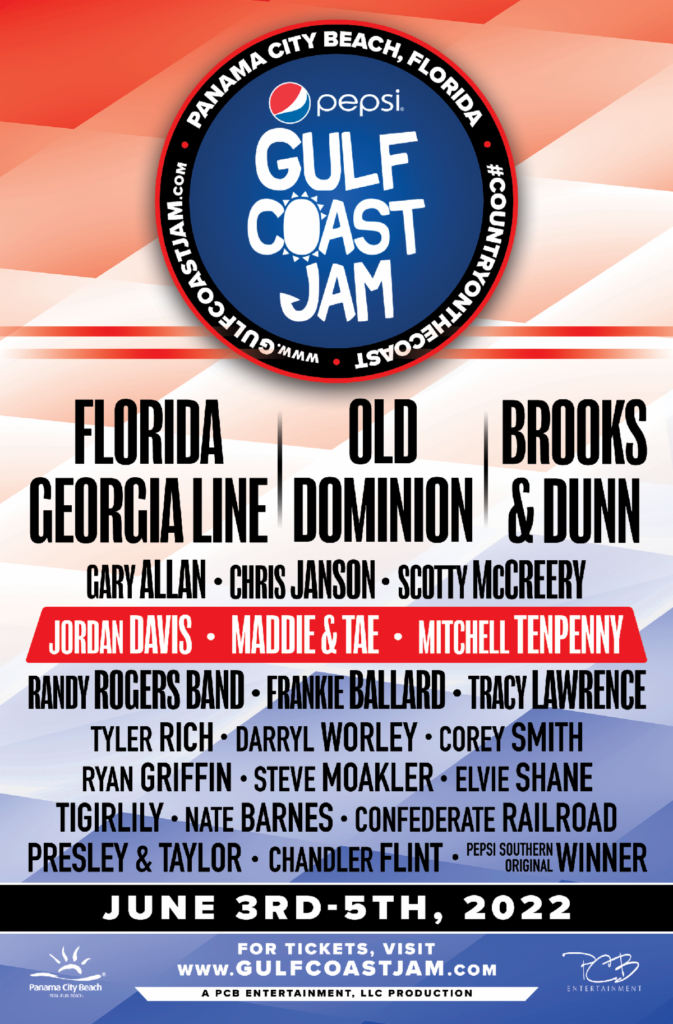 Lineup Alert: Pepsi Gulf Coast Jam Releases 2022 Performers