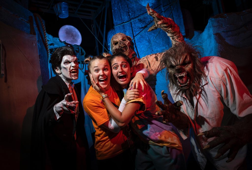Fright Night: Jojo Siwa And Avery Cyrus Attend Halloween Horror Nights At Universal Orlando